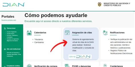 solicitar cita dian|Atención presencial